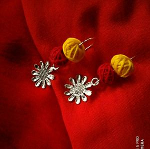 Oxidised Earrings