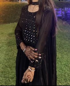 S4U Black Sharara Set 😍