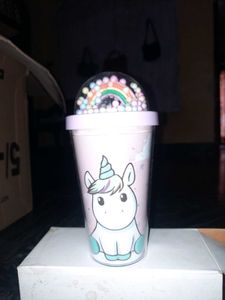 Baby Pink Unicorn 🦄 Sipper