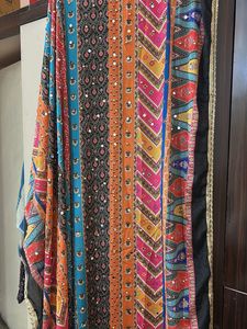 Multicoloured Garba Dupatta