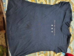 Blue Hosiery T Shirt In L Size For Women