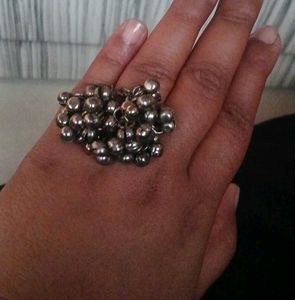 trending free size ghungroo ring