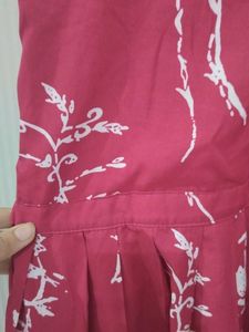 Cute Floral Dress type short kurti