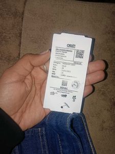 Denim Straight Skirt