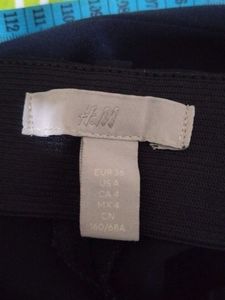 H&amp;M Dark Navy Blue Flared Pants | Free Delivery