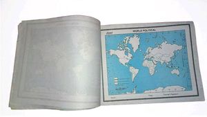 World Political Map Book  50 pages