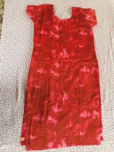 Red &amp; Pink Salwar Kameez Set