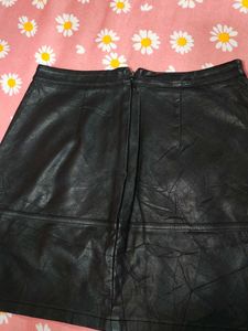 Leather Mini Skirt