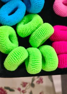 Colorful Hair Tie Set of 36 pcs in 6 colours