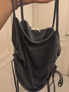 Lilac Ruched Tank Top