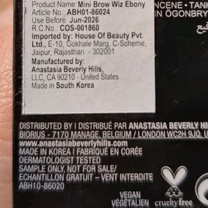 Anastasia Brow Wiz - Ebony
