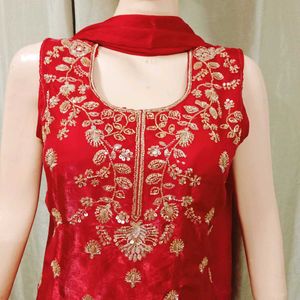 Elegant Ethnic Kurti plazzo set