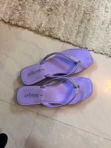Flip flops Lavender