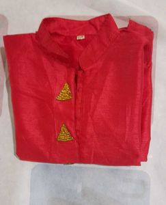 Elegant Red Kurta