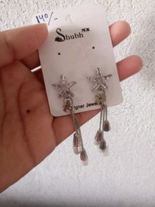 Star Drop Earrings