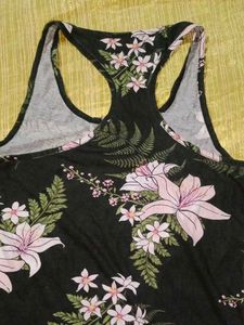 Guess Floral Sequin Tank Top