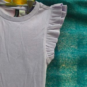 H&amp;M Lilac Bodycon Dress