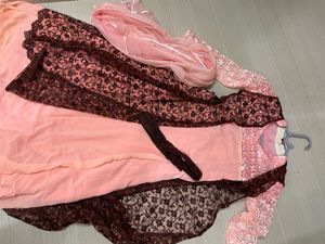 Chiffon Gown With Shrug
