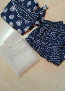 14_16 YrsNew girls kurti dhoti set Fix Price