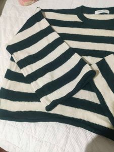 Striped Pullover Sweater