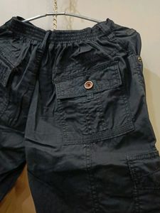 Black And Camel Brown Capri Combo For boys