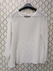 New With Tag White Korean Pullover