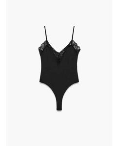 Zara Black Lace Cami