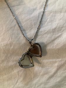 Vintage Heart Locket Necklace