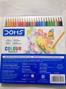 Doms Colour Pencils 24 Shades