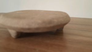 Antique 3 Legged Stone for Rubbing Sandal Wood