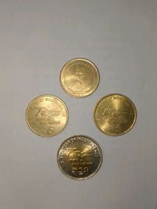 Four Different Coins (Pack Of 4)