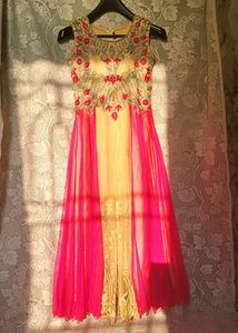 Price Drop.Gown With Dupatta