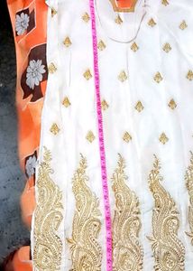 Gold Embroidered Fabric