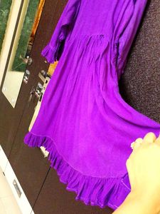 Purple Umbrella Kurti💟