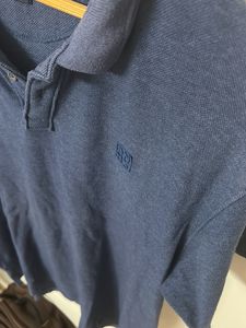 XL Blue Polo Collar Tshirt
