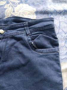 Dark Blue Denim Jeans