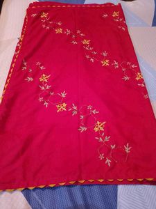 Stylish Saree With Desinger Blouse