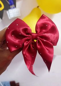 Small Cute Bow Combo Red