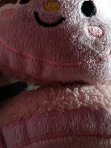 Pink Bunny Earmuffs