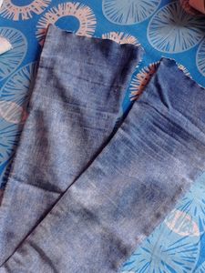 Denim Leg Sleeves Pant