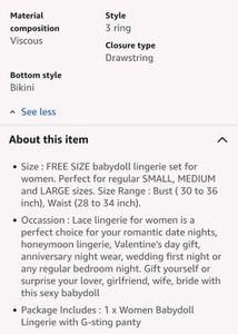 Lingerie Boudier Metal Ring Sexy Honeymoon Dress