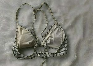 BIKINI AND COTTON NON PADDED BRA