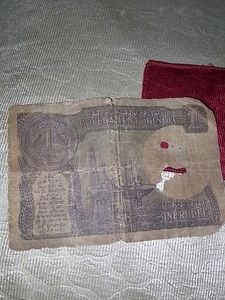 One Rs Old Rare Notes Combo Of 2