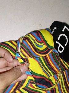 Psychedelic Print Bralette Top