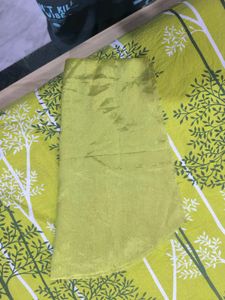 Green shiny anarkali