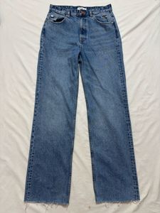 Wide Leg Denim Jeans