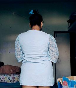 ice Blue Mini Dress