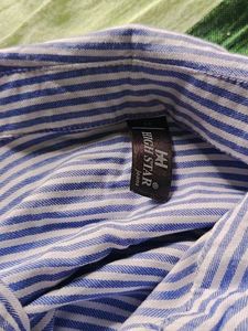 Striped Button-Down Shirt