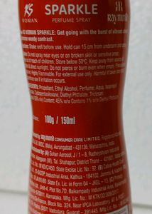Kamasutra Sparkle Deodorant Spray 150 ml