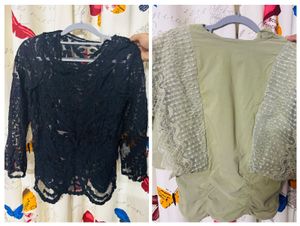 2 Stylish Net Tops